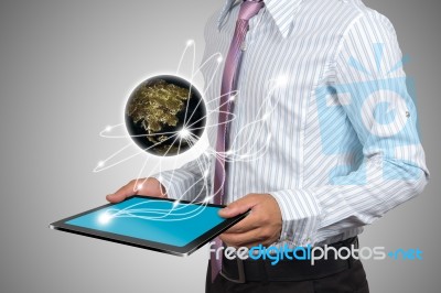 Global Network Stock Photo