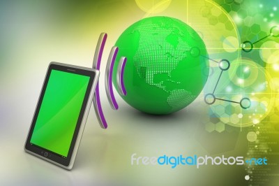 Global Network And Internet Communication Concept Stock Image