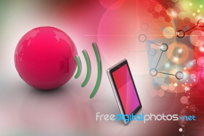 Global Network And Internet Communication Concept Stock Image