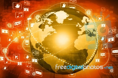 Globalization Concept Stock Image