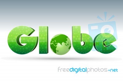 Globe Icon Stock Image