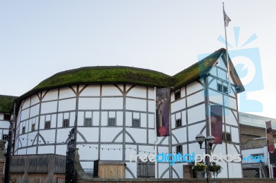 Globe Theatre In London Stock Photo