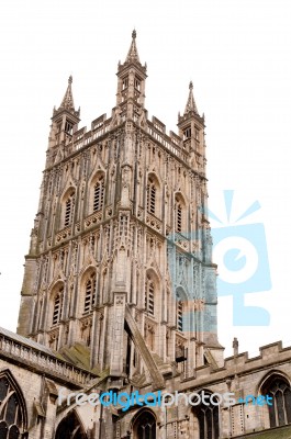 Gloucester Cathedral Stock Photo