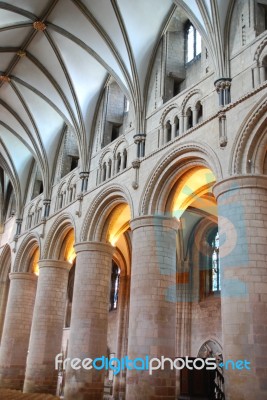 Gloucester Cathedral Stock Photo