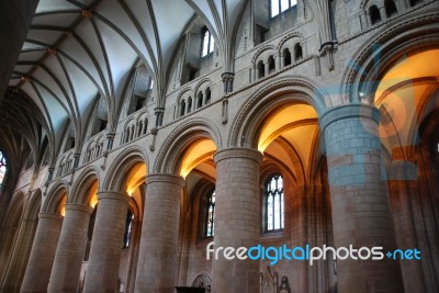 Gloucester Cathedral Stock Photo