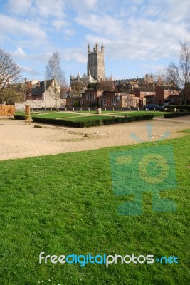 Gloucester Cathedral Stock Photo