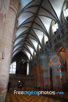 Gloucester Cathedral Stock Photo