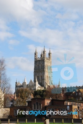 Gloucester Cathedral Stock Photo