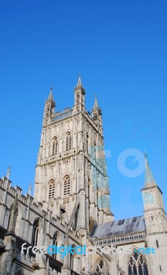 Gloucester Cathedral Stock Photo