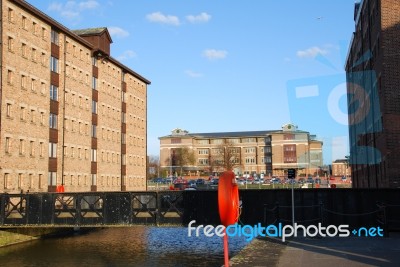 Gloucester Docks Stock Photo