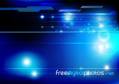 Glowing Communacate Background Stock Image