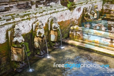 Goagajah Temple Stock Photo