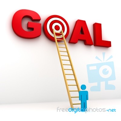 Goal Concept Stock Image