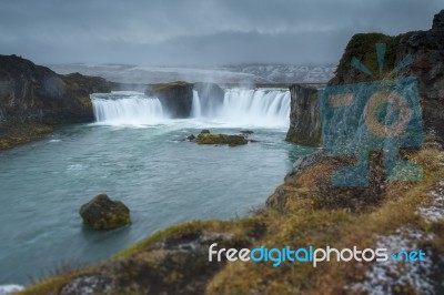 Godafoss, Northern Iceland Stock Photo