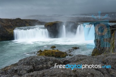 Godafoss, Northern Iceland Stock Photo