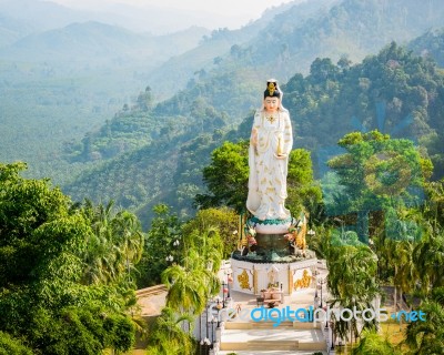 Goddess Of Mercy Known As Quan Yin Or Guan Yin Or Guan Yim Stock Photo