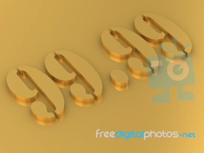 Gold Stock Image