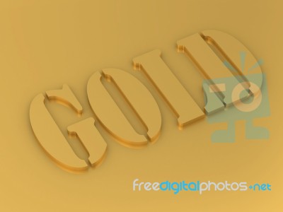 Gold Stock Image