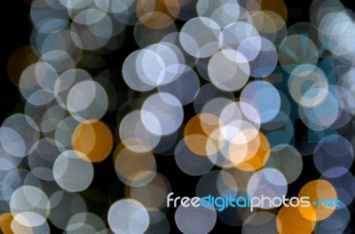 Gold And Silver Light Background Stock Photo