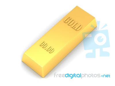 Gold Bar Stock Image