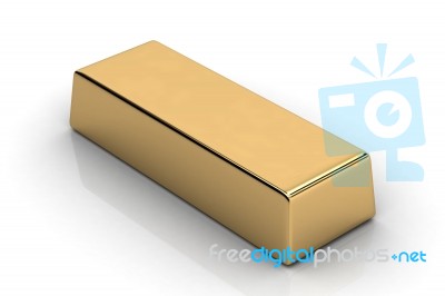 Gold Bar Stock Image