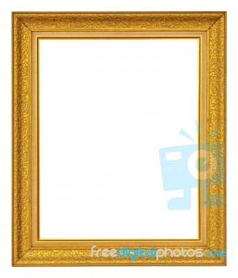 Gold Frame Stock Photo