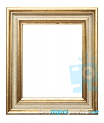 Gold Frame Stock Photo