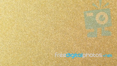 Gold Glitter Background, Shiny Christmas Wrapping Paper Stock Photo