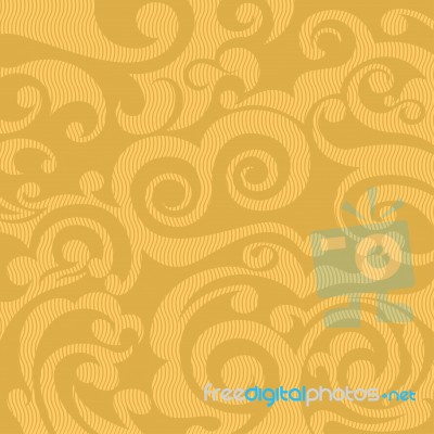 Gold Pattern Stock Image