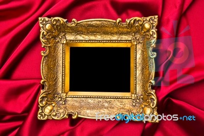 Gold Picture Frame Stock Photo