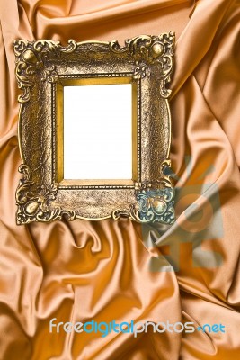 Gold Picture Frame Stock Photo