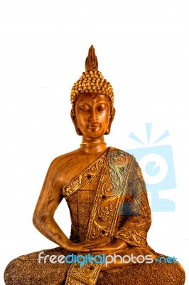 Golden Buddha Stock Photo