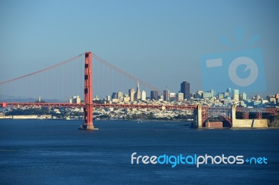 Golden Gate Bridge Stock Photo