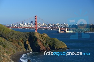 Golden Gate Bridge Stock Photo