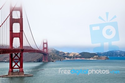 Golden Gate Bridge Stock Photo