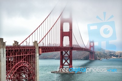 Golden Gate Bridge Stock Photo