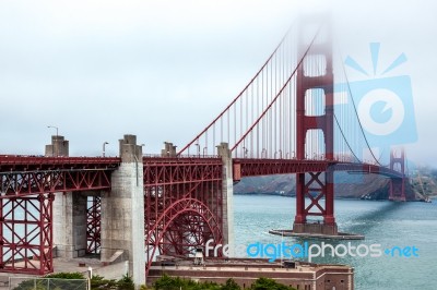 Golden Gate Bridge Stock Photo