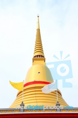 Golden Pagoda Stock Photo