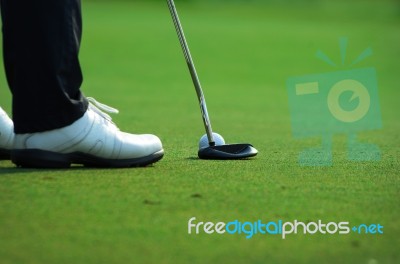 Golf Stock Photo