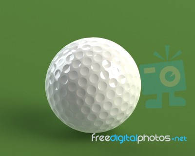 Golf Ball Stock Image