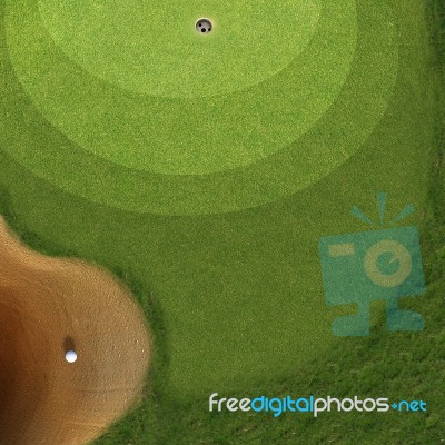 Golf Course Stock Photo