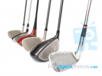 Golf Equipments Stock Photo