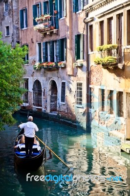 Gondola Stock Photo