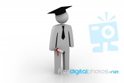 Graduation Concept Stock Image