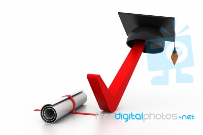 Graduation Concept Stock Image