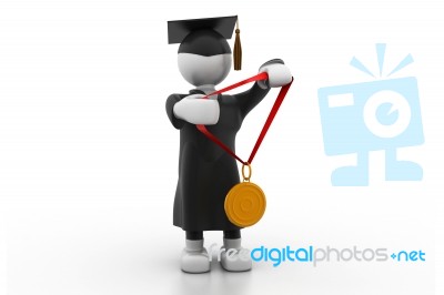 Graduation Student Stock Image