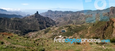 Gran Canaria, Canary Islands/spain- February 21 : A Scenic View Stock Photo