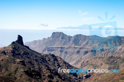 Gran Canaria, Canary Islands/spain- February 21 : A Scenic View Stock Photo