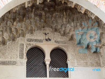 Granada, Andalucia/spain - May 7 : Moorish Architecture In Centr… Stock Photo