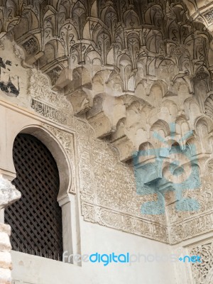 Granada, Andalucia/spain - May 7 : Moorish Architecture In Centr… Stock Photo